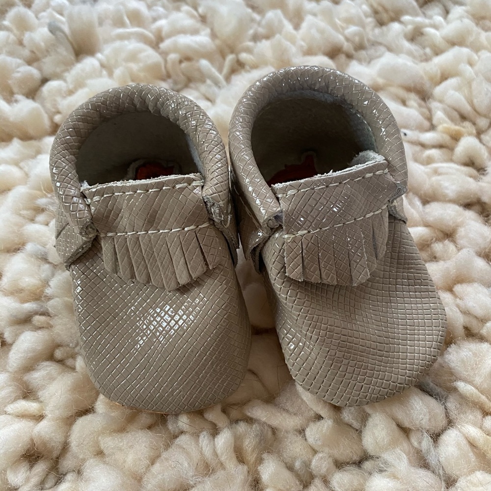 Freshly Pickled baby moccasin booties